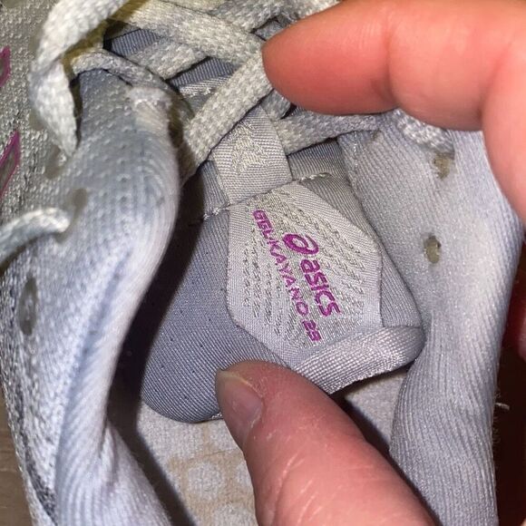 ASICS Gel Kayano 29 Running Shoes Grey Piedmont Grey Purple Orchid Size 8 - Picture 8 of 11